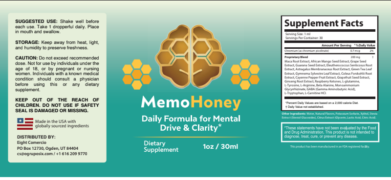 Cognify Supplement Label